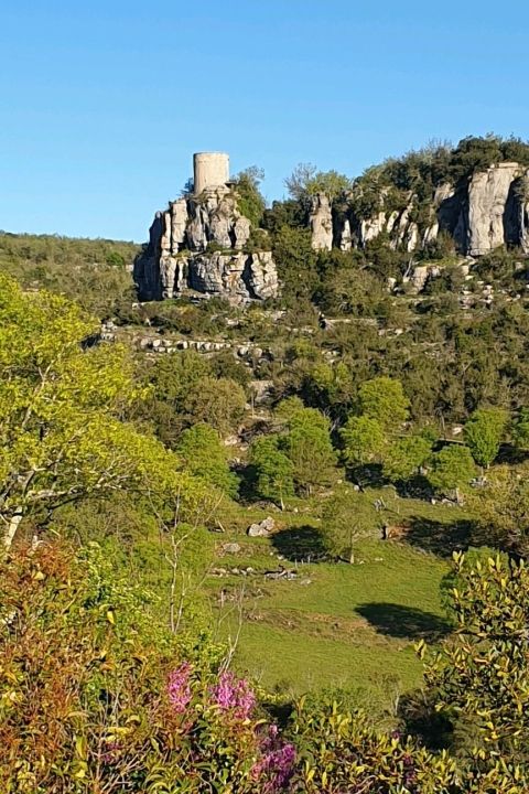 Le village de Balazuc en Ardeche