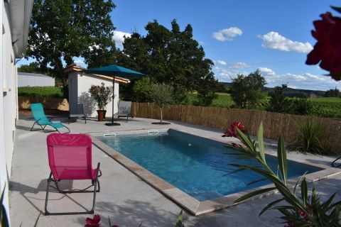 sud ardèche piscine chauffée